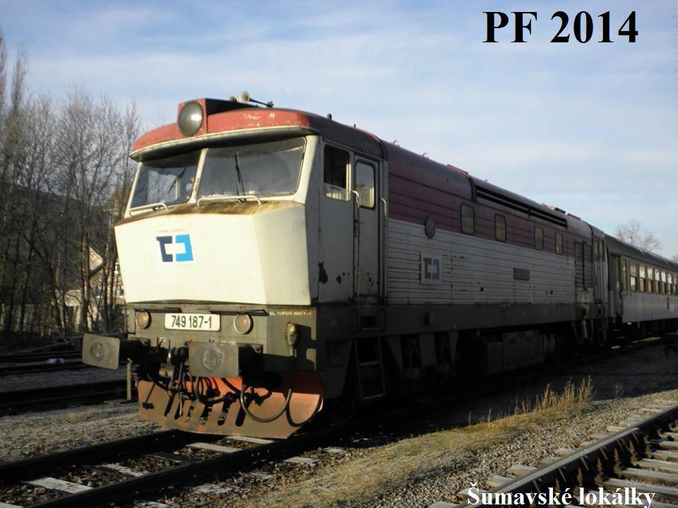 749.187 na Silvestrovskm vlaku ve Vimperku