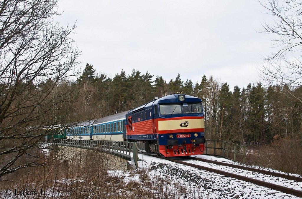 749.121, R 11843, Balkova Lhota - Tbor, 4.2.2019