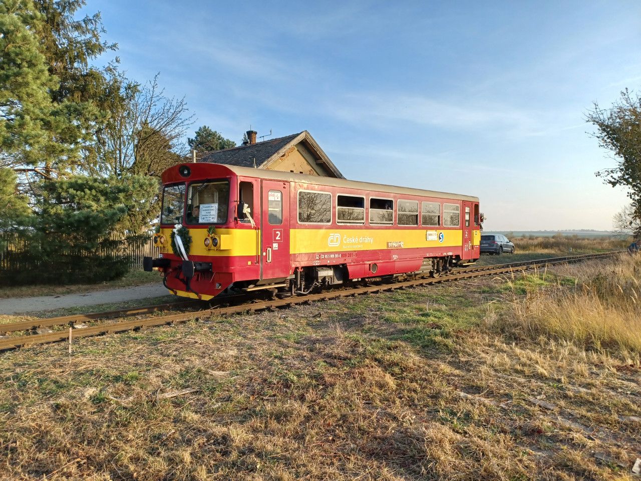 Podzimn krajina u Louck