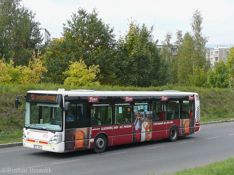 Karosa Irisbus Citelis DPKV ev.. 387 z r. 2005 SPZ 1K8 9937 -- 29.9.2008