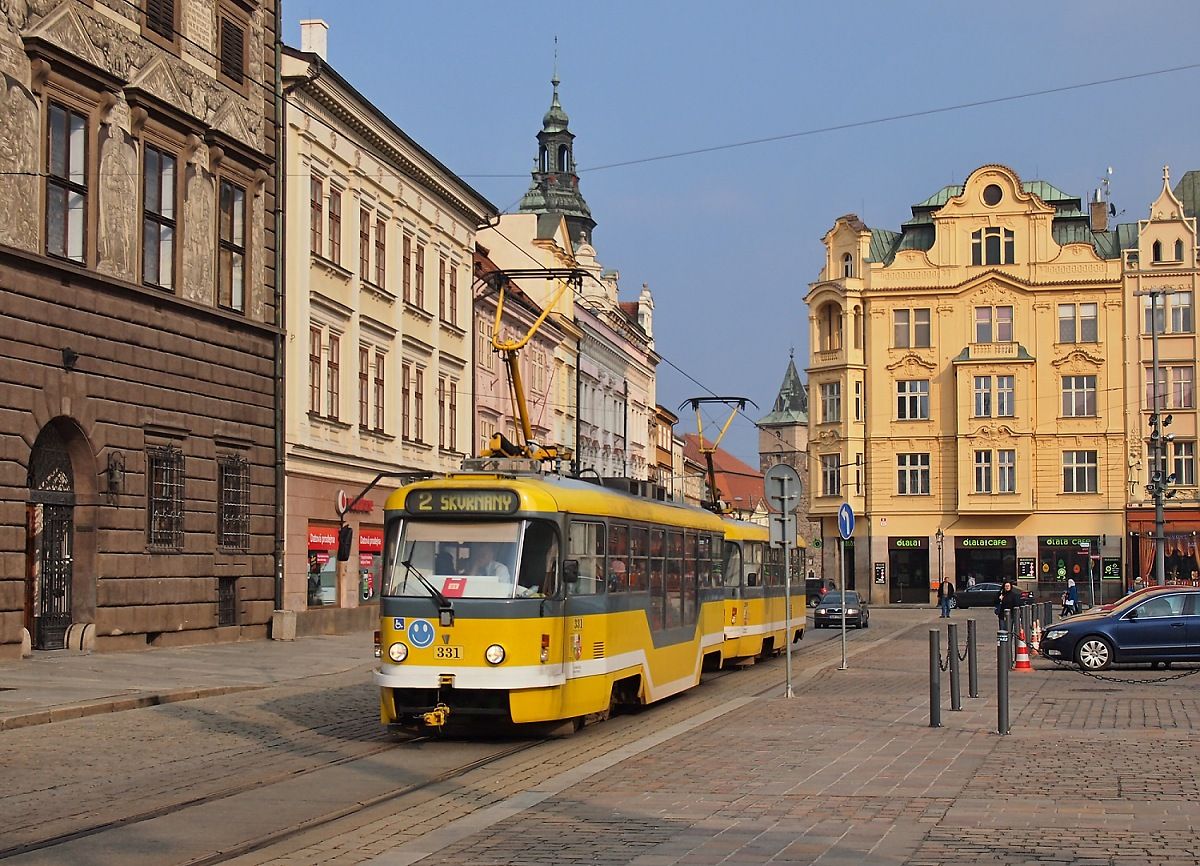 Plzen_Namesti Republiky_linka c.2_130329