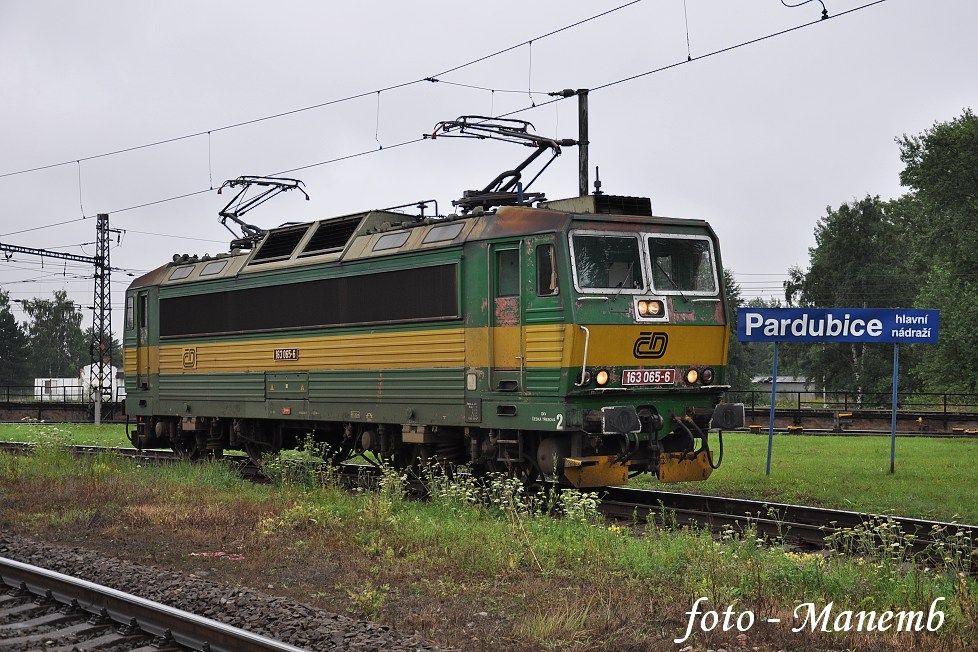 163 065 - 1.8.2011 Pardubice