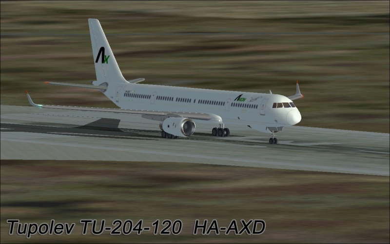 Tupolev TU-204-120 HA-AXD