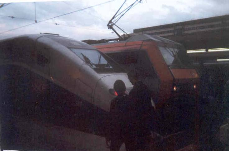 TGV v Parizi