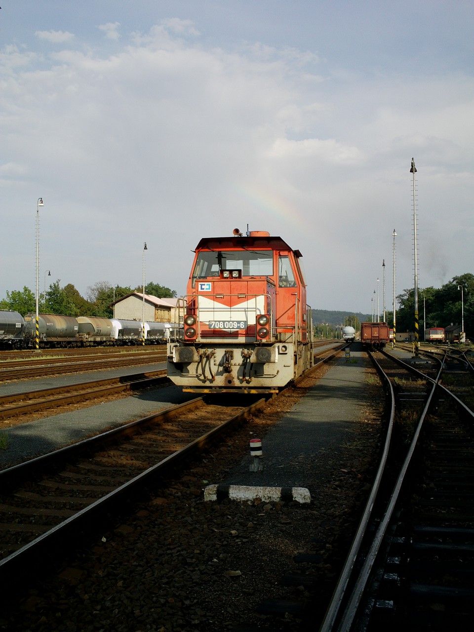 Zloha 708.009 v st. Rakovnk, 21.8.2012