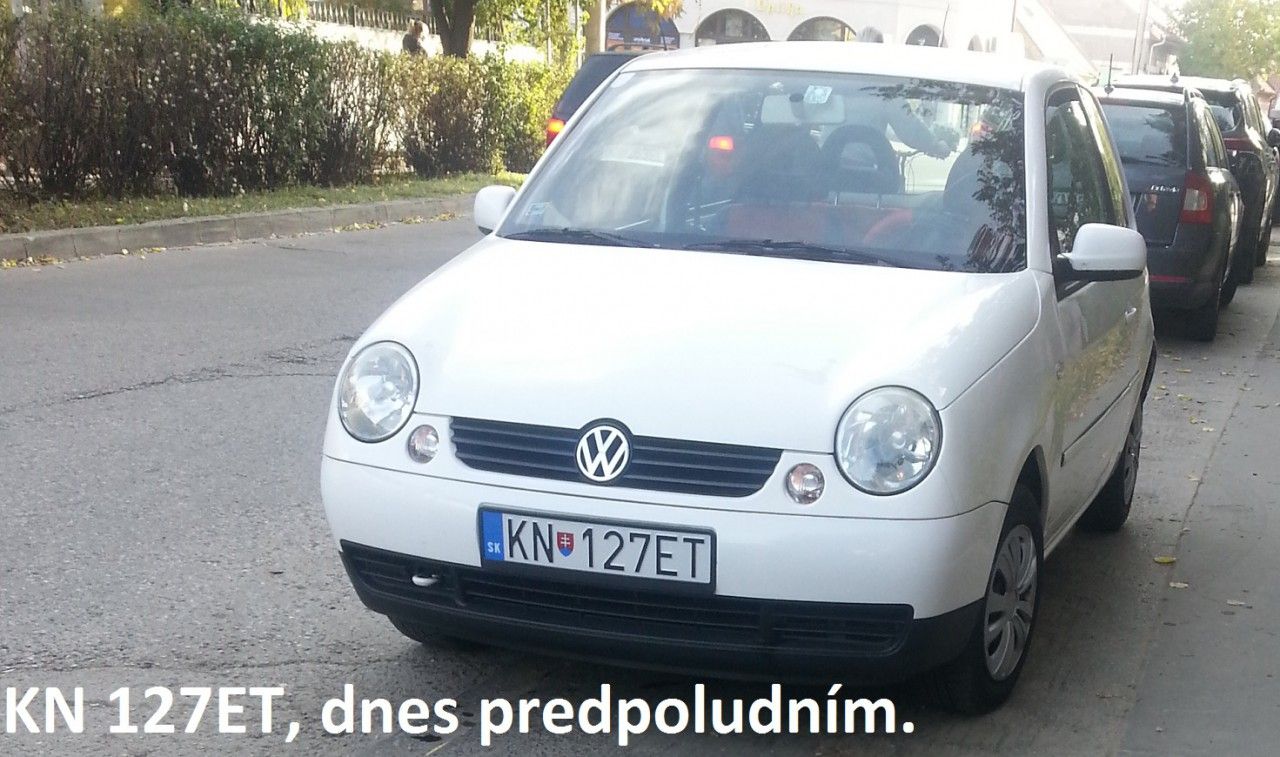 KN 127ET, dnes predpoludnm.