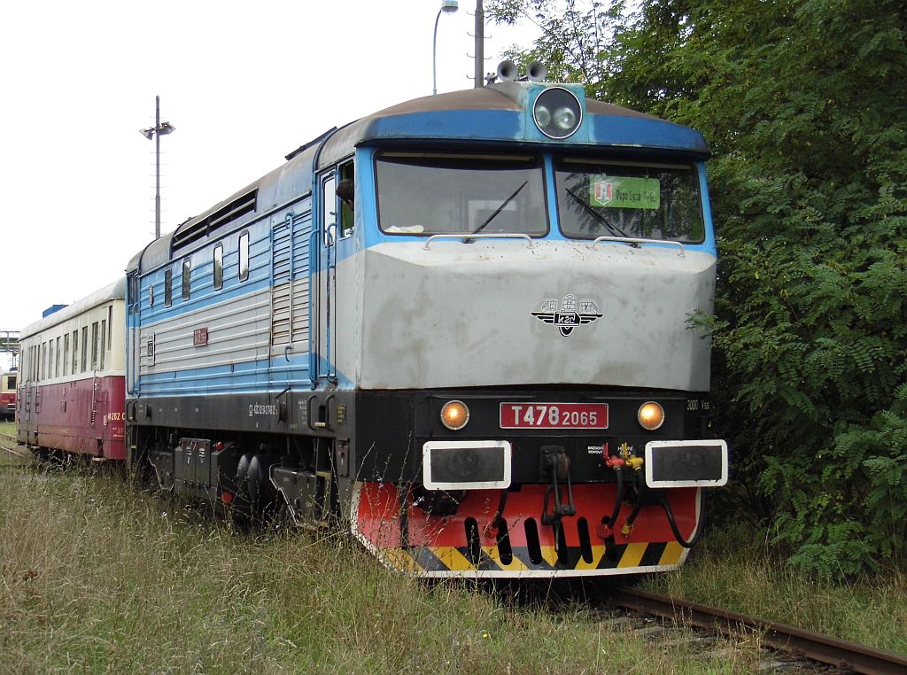 T 478.2065 vleka Kovona Lys nad Labem (13. 9. 2014)