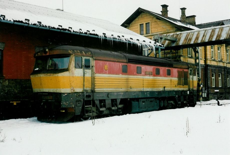 751 016-7 D; OS esk Velenice (po ven) 7.3.1996