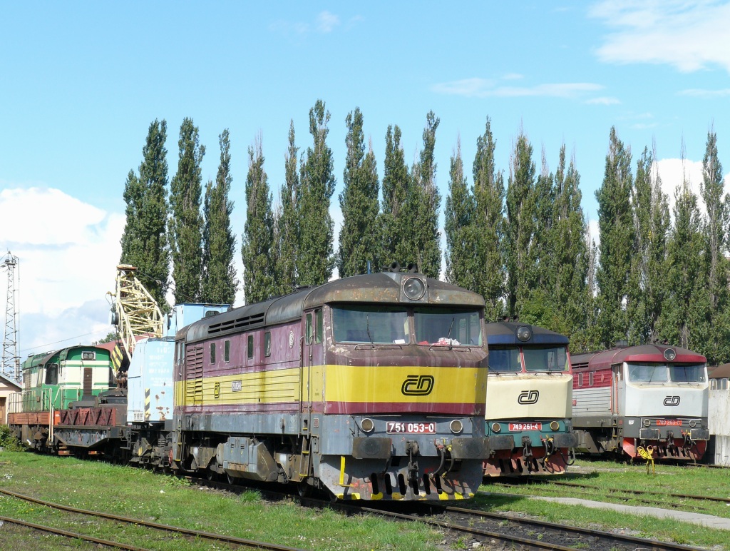 751 053-0  Olomouc(11.8.2007,foto-Ale Krka)