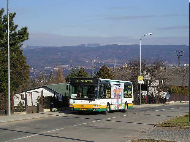 Liberec v pozad