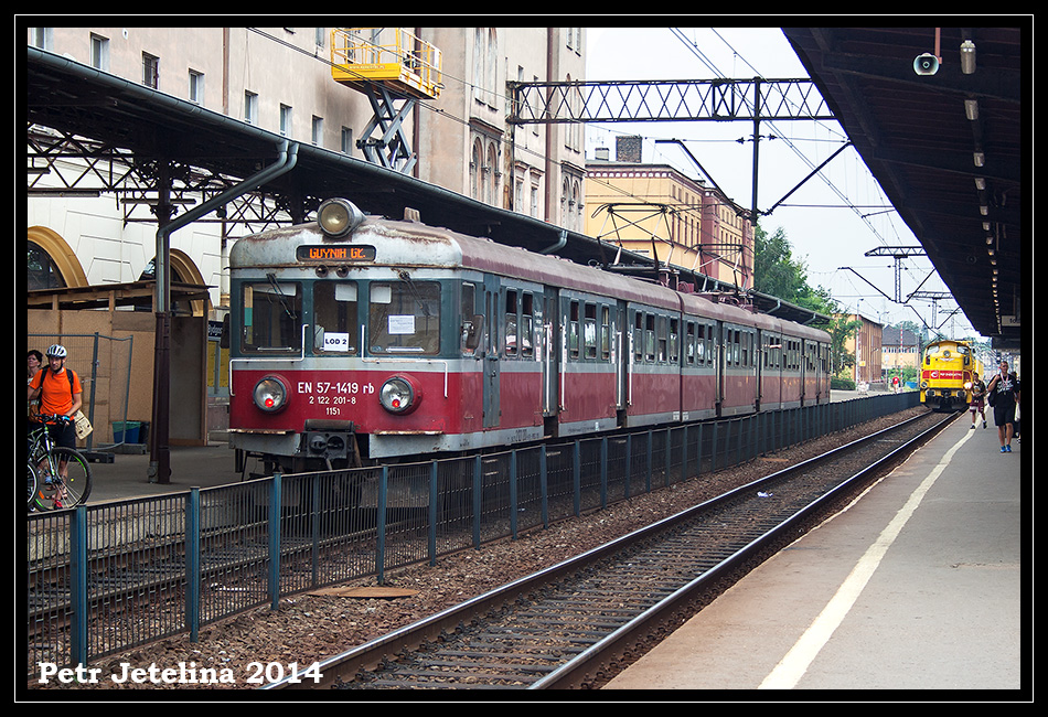 EN57-1419rb, 4.8.2014, Bydgoszcz Gwny