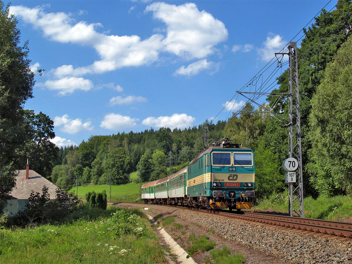 163.044 (Sp 1916) u Hjovny (Mladkov - Tchonn) 23.6.2012