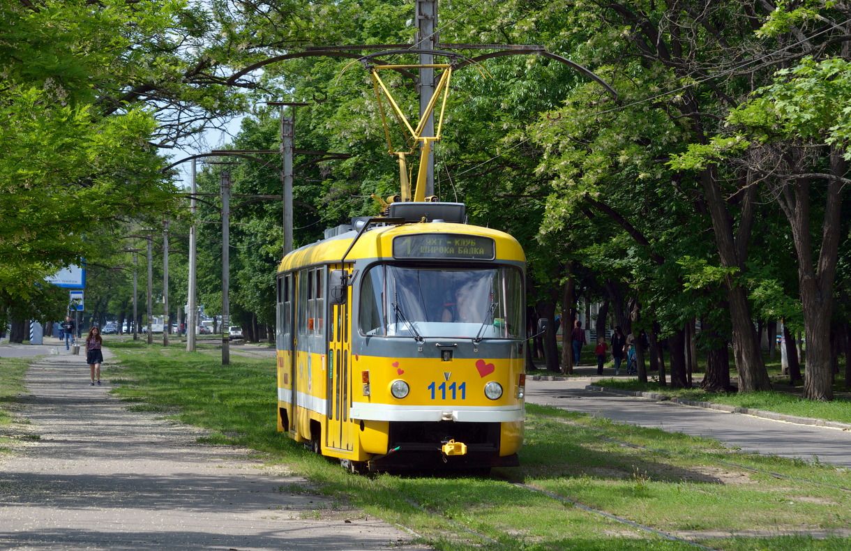 Mikolajiv, bval plzesk tramvaj T3M . 242, 22.5.2016