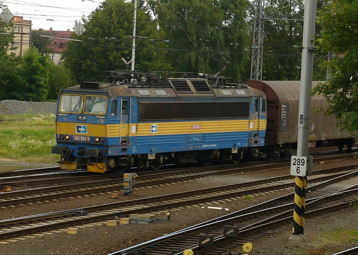  vjezd vl. 60042, Opava vchod 20.7.2013