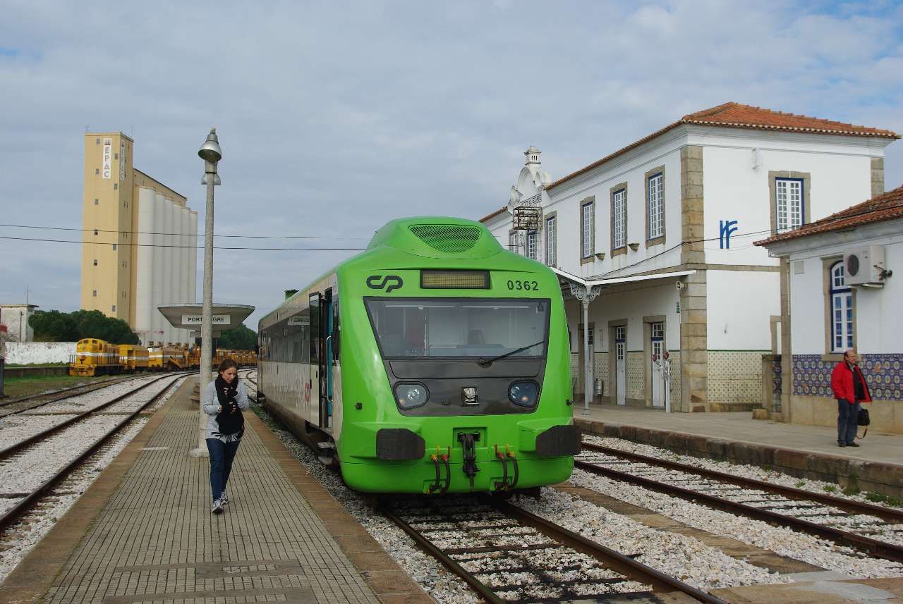 Portalegre; dopoledn Os do panlskho Badajozu