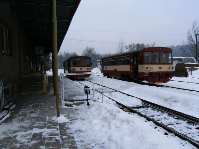 kiovn vlak na Mostku