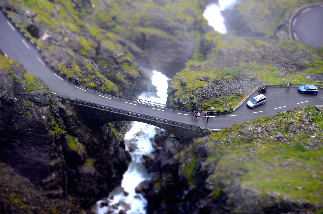 Trollstigen - cesta Troll