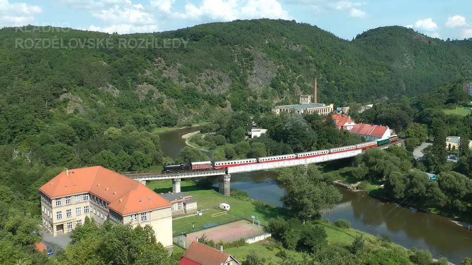 2014 07 26 - Parn lokomotiva 354.195 (Vudybylka) - Parnm vlakem k Berounce