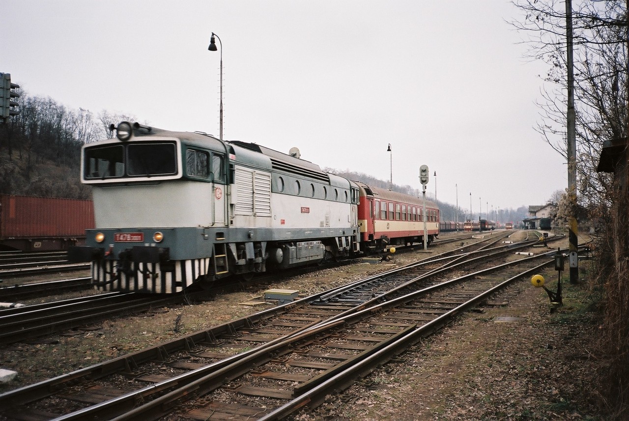 T 478.3001 v R z . Lpy do Nymburka odjd ze st. Mlad Boleslav (od. 13:18), 28.12.2007