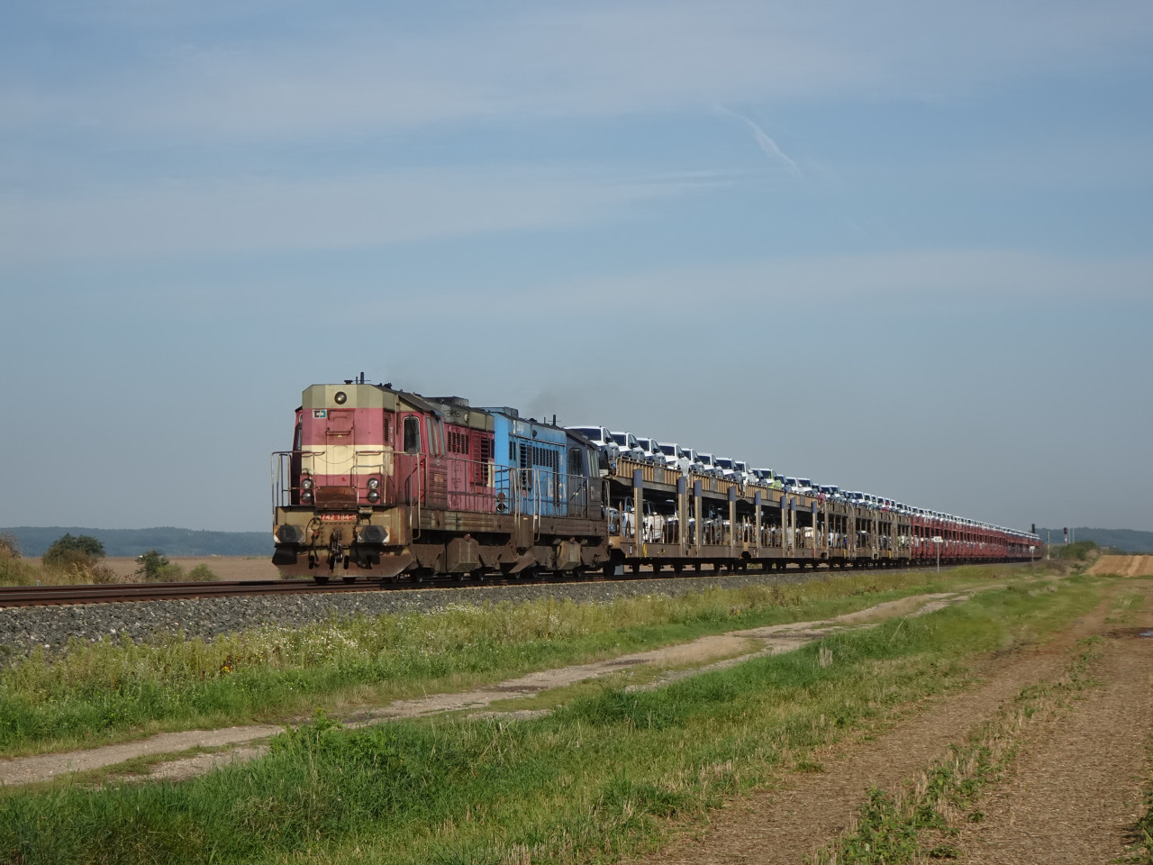 742 184-5 + 742 188-6 Vhybna Straky 20.8.2024 