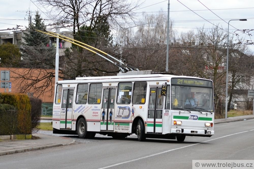 14TrM17/6 slo 372, Slovany, tona, 30.1.2013