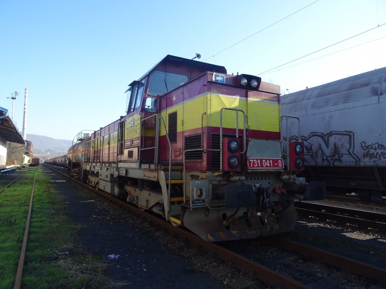 731 041-0 Dn vchod. 16.2.2019