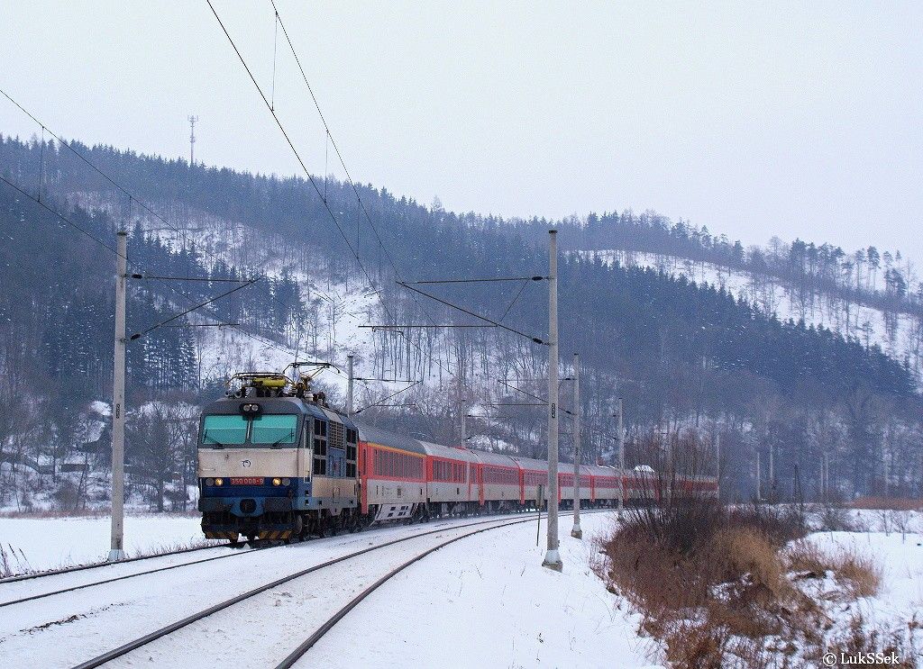 EC 273, 25.1.2010 mezi Skalic a Doubravicemi n/S