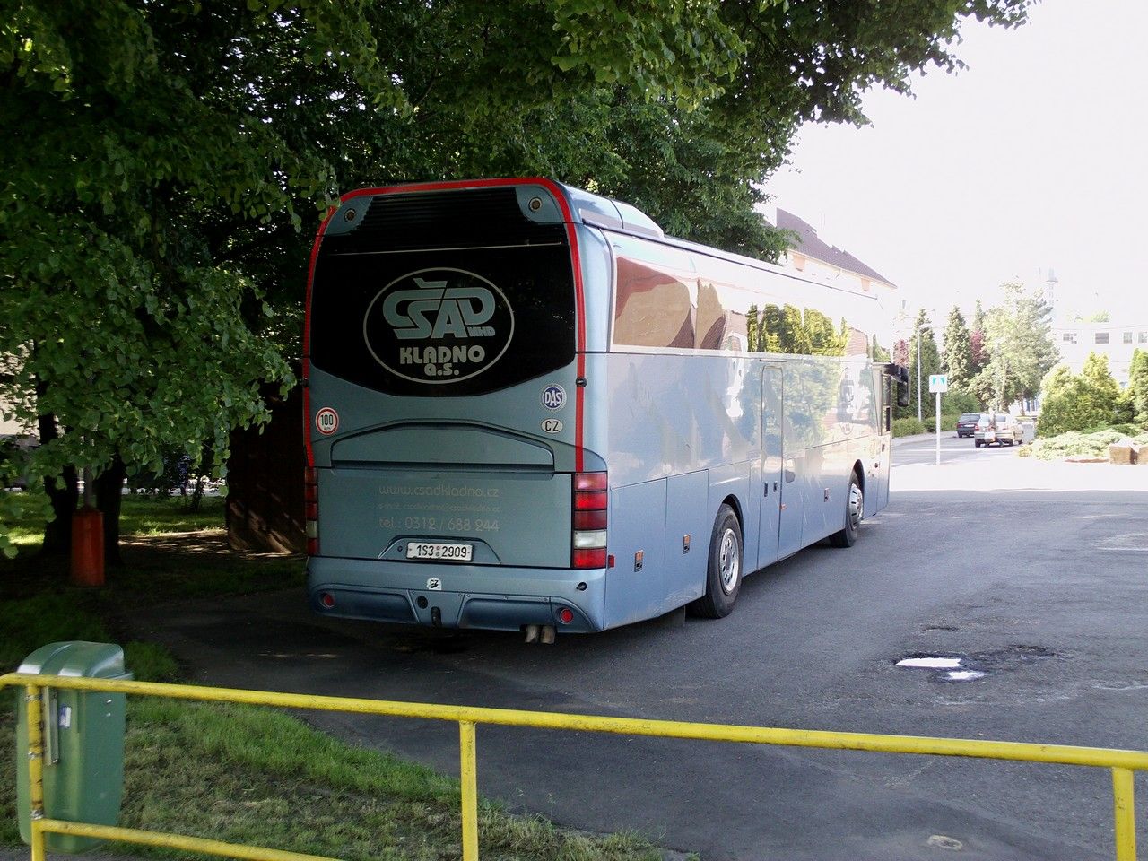 U SK, konkrtn ped stedn prm. kolou v Rakovnku, 1.6.2014