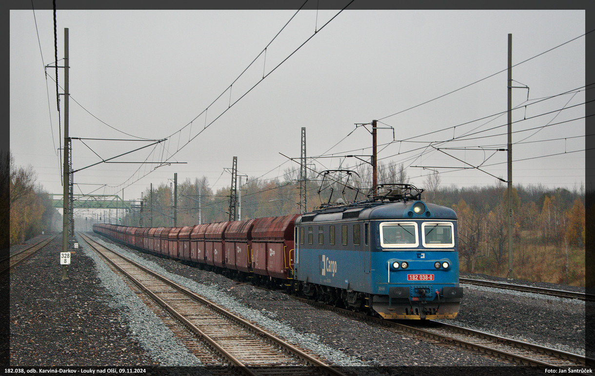 182.038, odb. Karvin-Darkov - Louky nad Ol, 09.11.2024