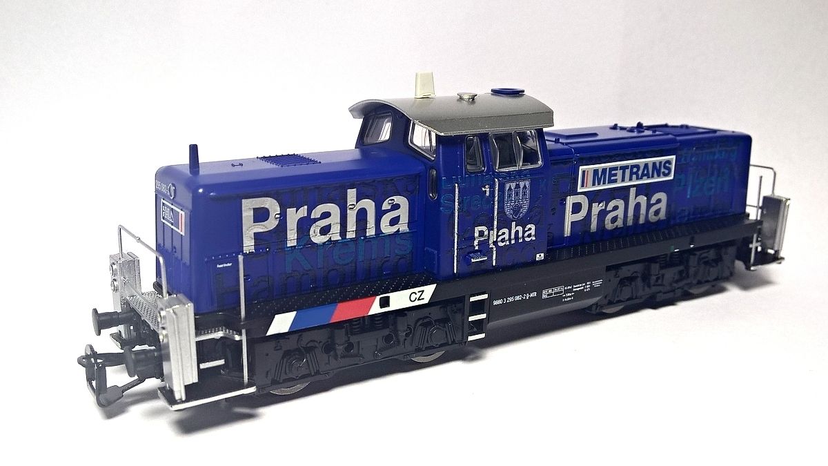 BR 295 Metrans - model PIKO, velikost TT