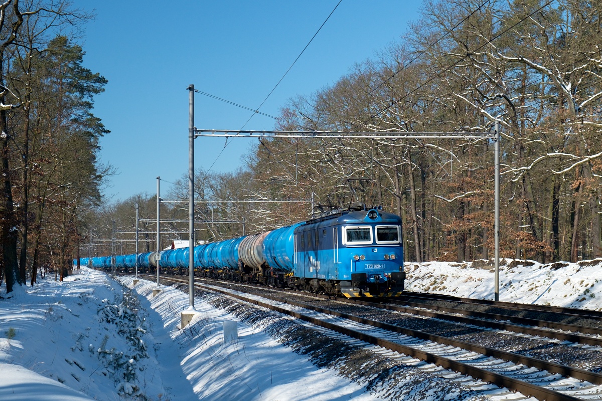 Praha-Klnovice - valy 14. 2. 2021