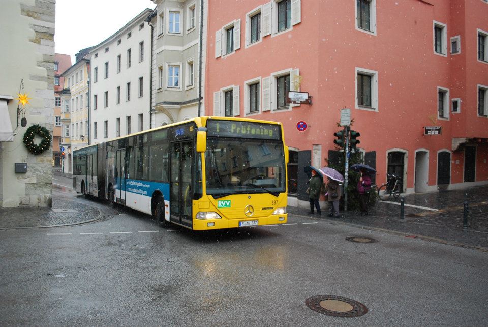 NAD za tramvaje v Regensburgu
