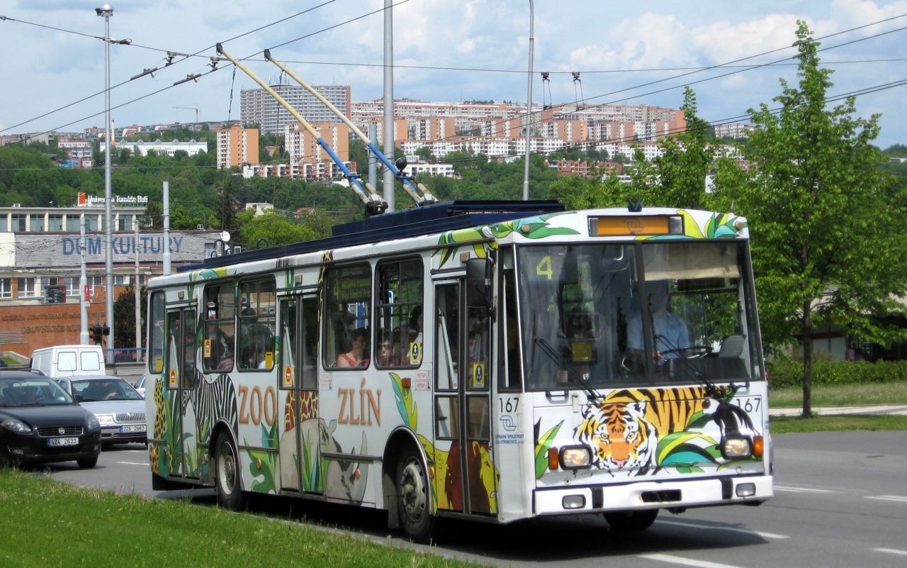 Zoologick trolejbus s panoramatem Jinch svah v zdech [10.5.2012 - 13:57]
