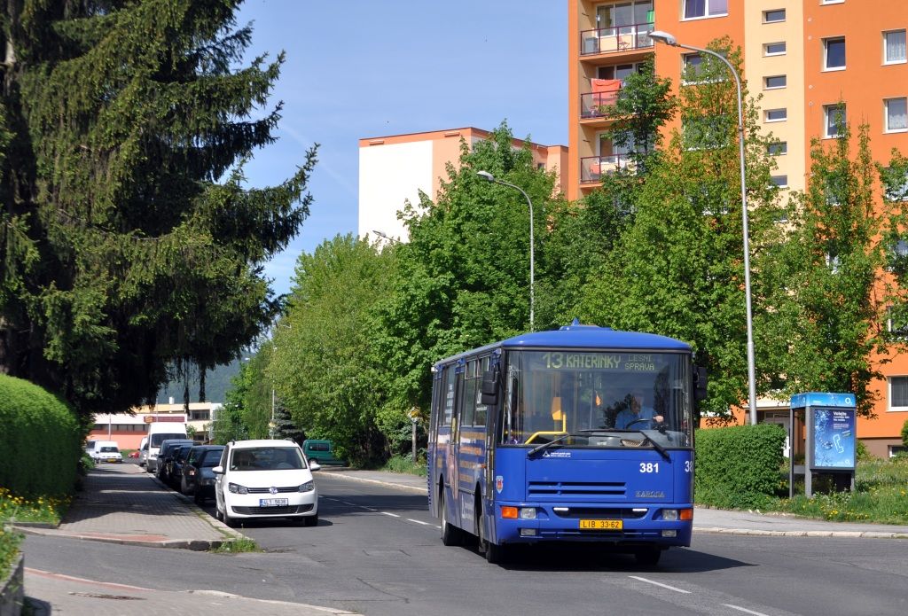 V mch och jeden z nejhezch autobus v Liberci za posledn lta