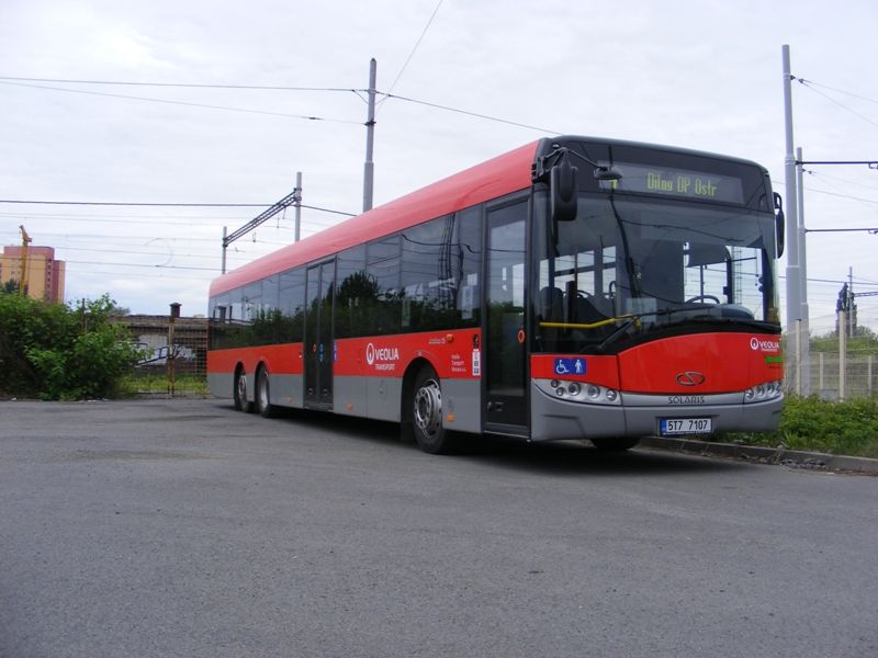Solaris Urbino 15 III g. u vozovny Kiv