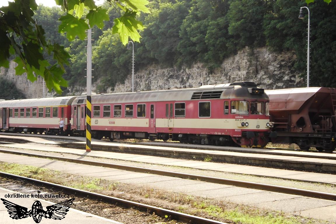 854 217 (R 1114, Koln - Rumburk), Bakov nad Jizerou hl. n., 1.7.2012