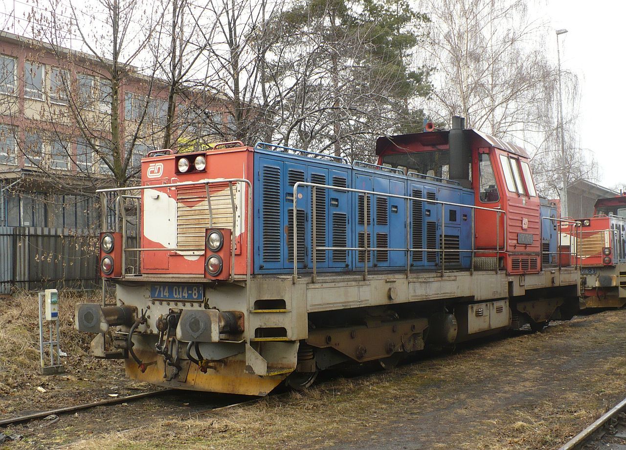 714 014 v depu Opava