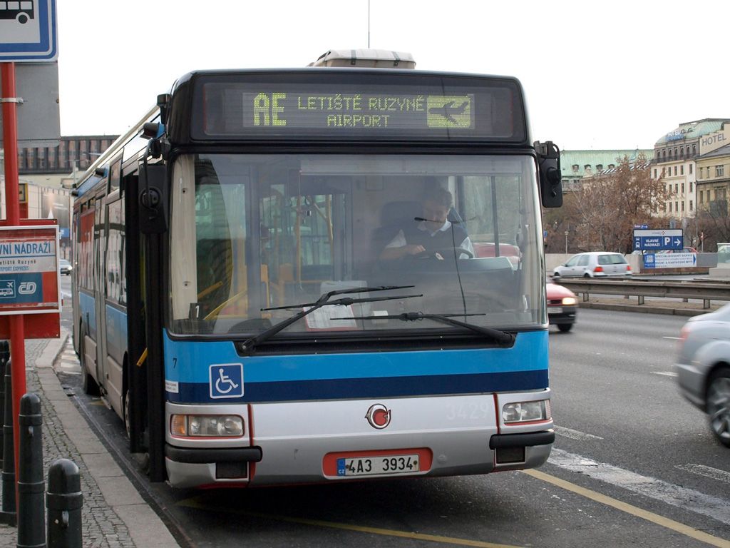 4A3 3934 (ev. . 3429) - CityBus 12M - 2. ledna 2012 - Praha, Hlavn ndra