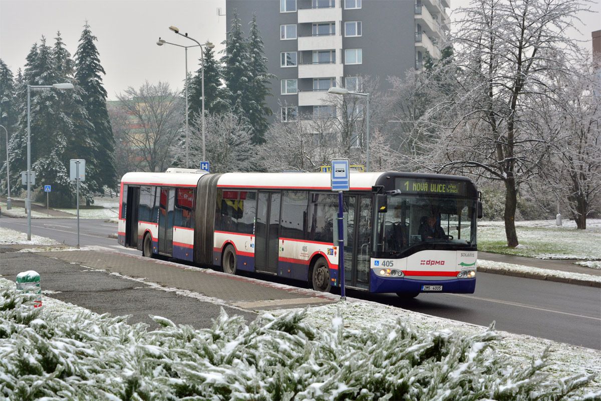 vstupn zastvka -> 405