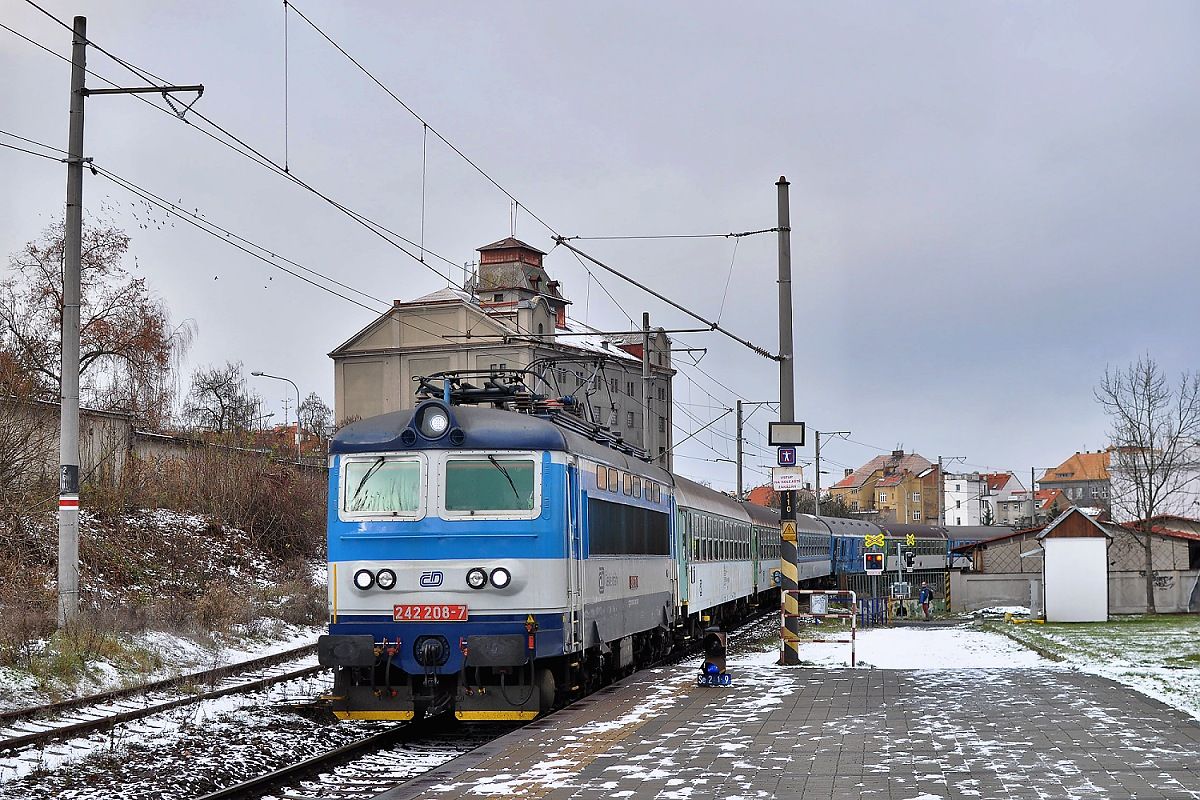 Tra .183 Plze-zastvka 242.208 7.12.2013