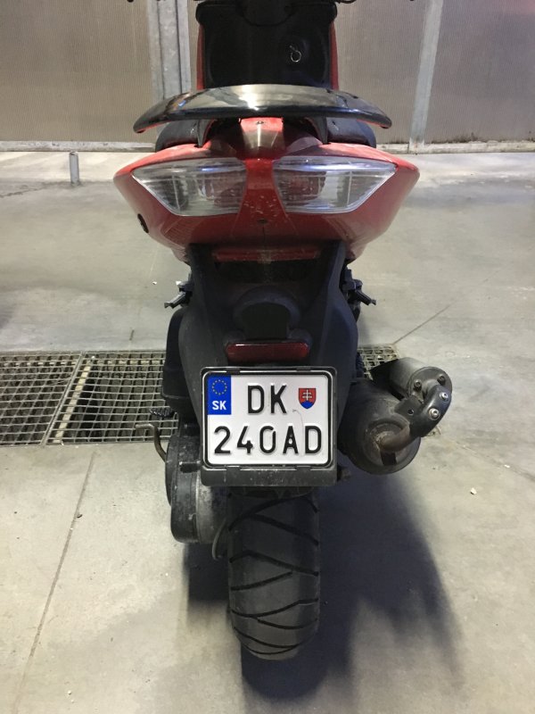 DK 240AD, mal motoformt