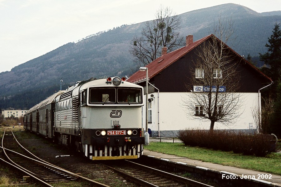 754.077 + Btjo 931, Os 3155, Ostravici, 24.11.2002 - za 20 dn navdy historie