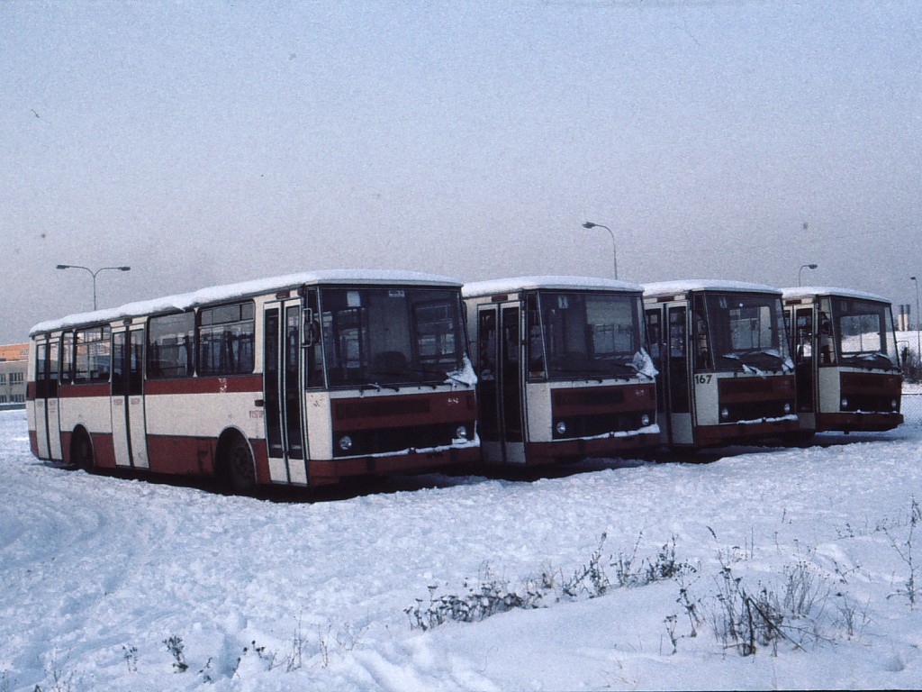 23.11.1993; Praha-Chodov; ex DPB 161, 162, 167, 159