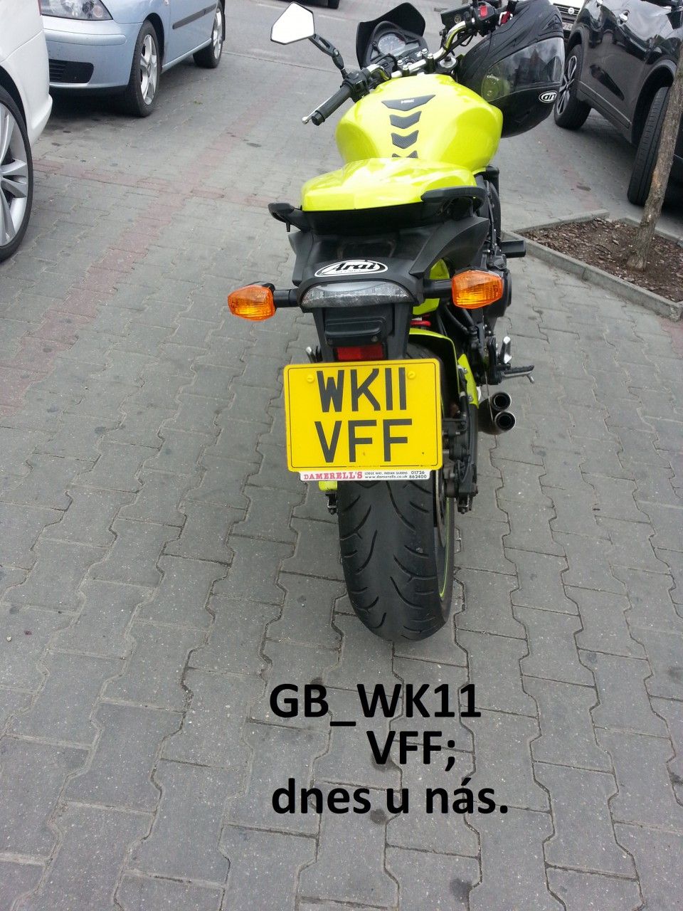 GB_WK11 VFF, tzv. celopsmenkov, taktie dnes u ns na tom istom parkovisku.