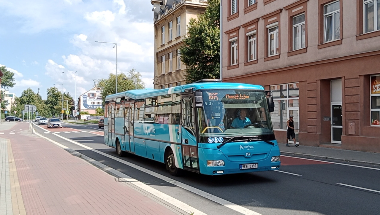 Prvn den provozu SOR BN 12 5E9 3392 na MHD Krnov