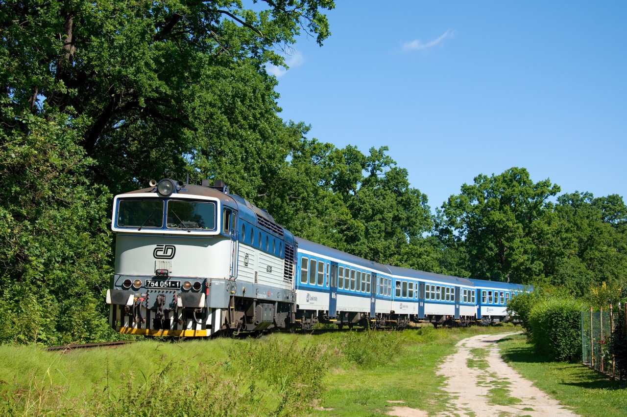 754 051-1 / Bezddovice - Blatn / 18.8. 2019