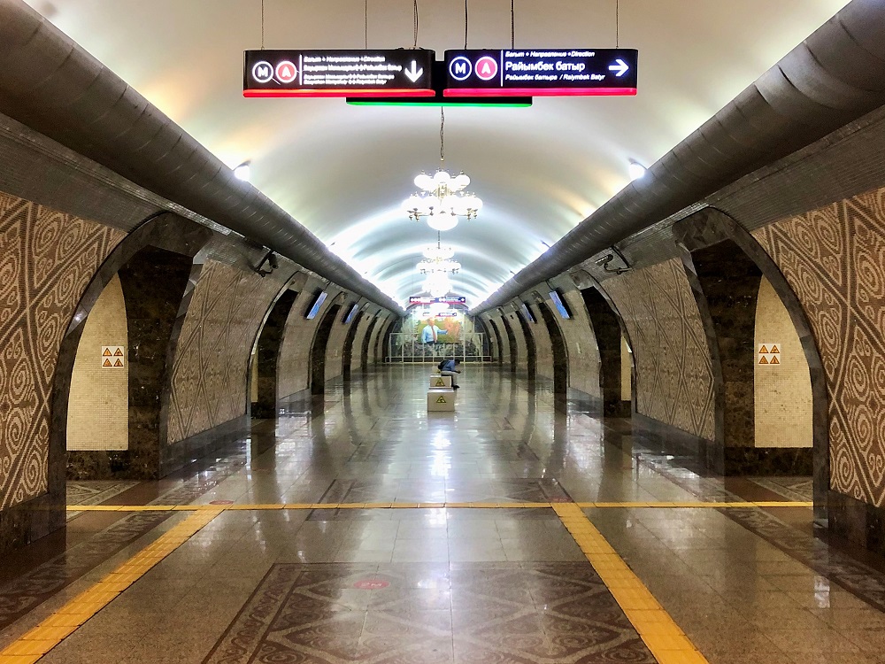 Almaty  stanice metra 