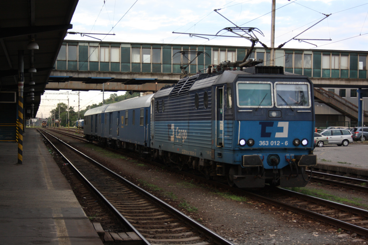 NEx 50550: 363.012 + Post w (350, 368), Ostrava hl. n.