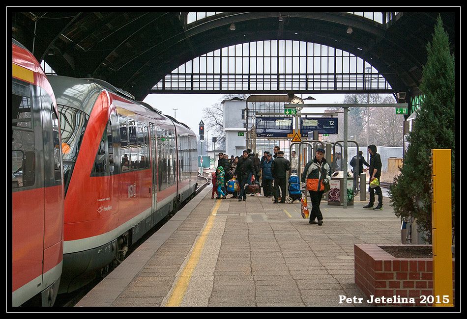 pjezd RE, 27.2.2015, Grlitz