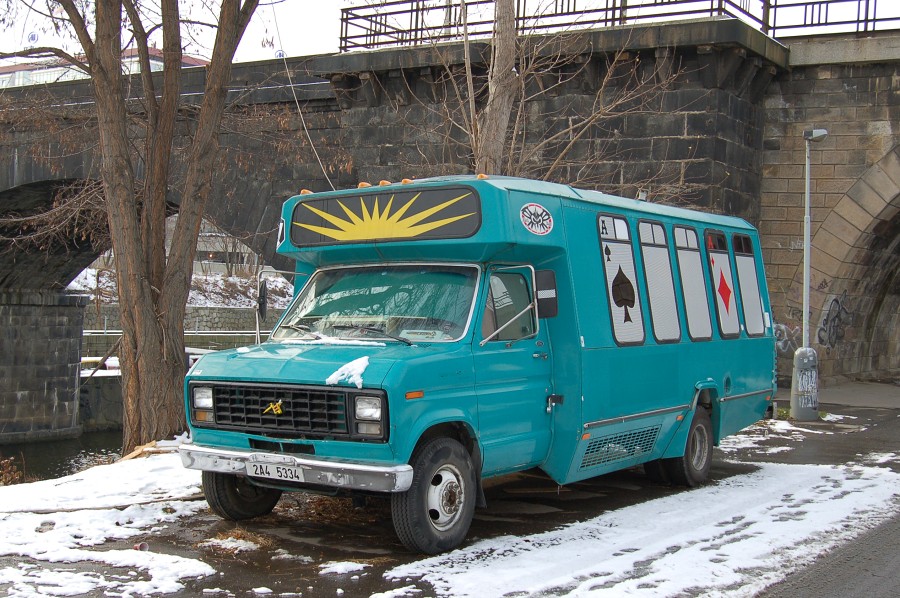 Ford EconoLine, Praha, ostrov tvanice 19.12.2005